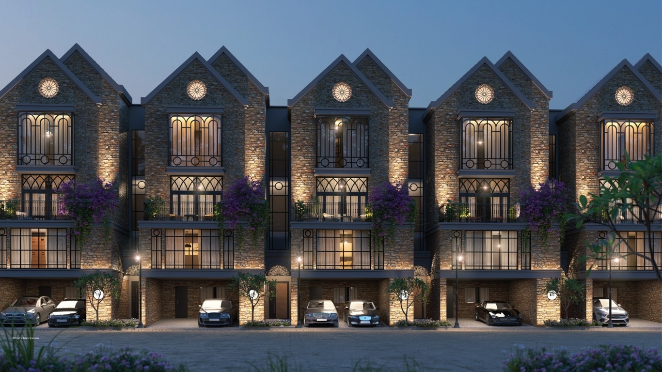 Victorian-inspired villa at SOBHA Crystal Meadows, Sarjapur Road.